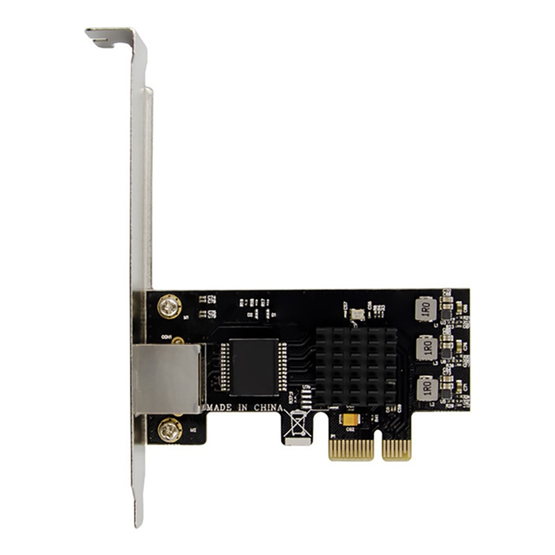 PCI-E 네트워크 카드 PCI-E X1 RTL8125 단일 포트 2.5G 기가비트 서버 네트워크 카드 2.5GbE 다중 기가비트 NIC